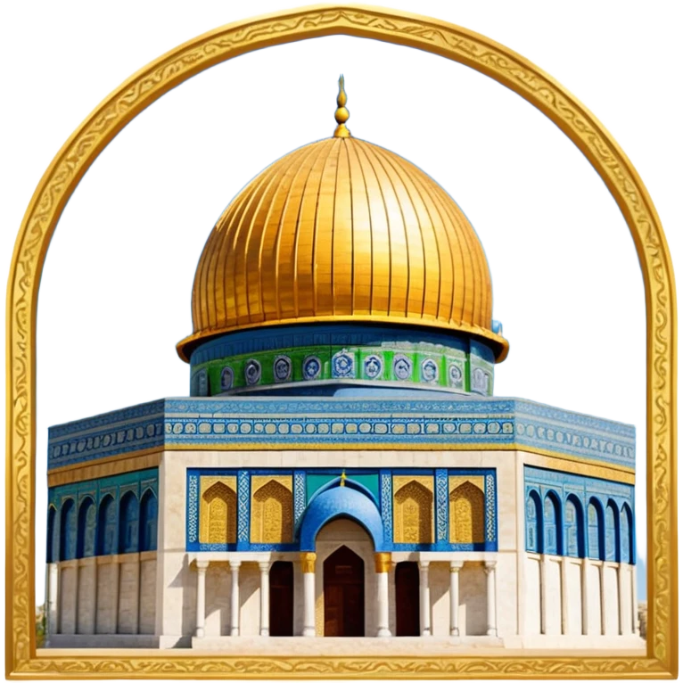 Dome of the rock, Palestine emoji