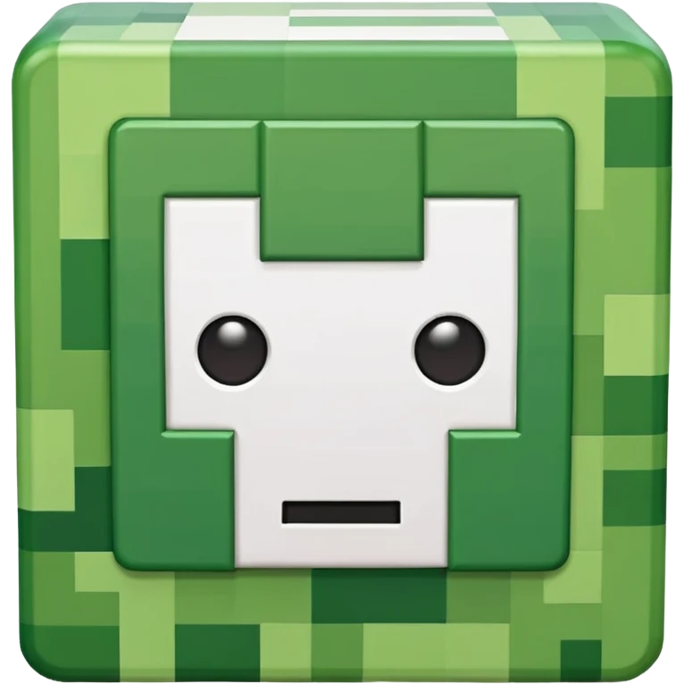 Minecraft logo emoji