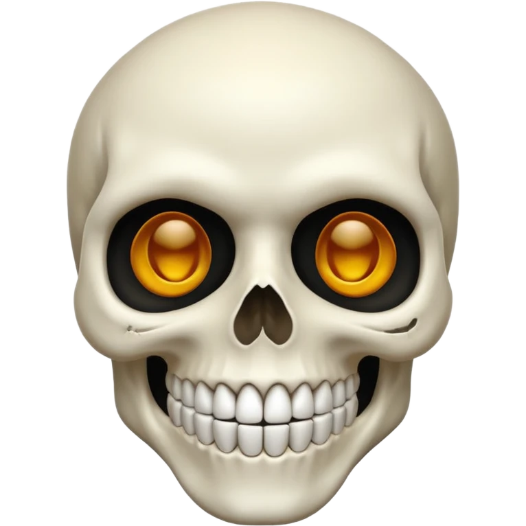 Skull face emoji