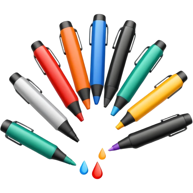 Markers emoji