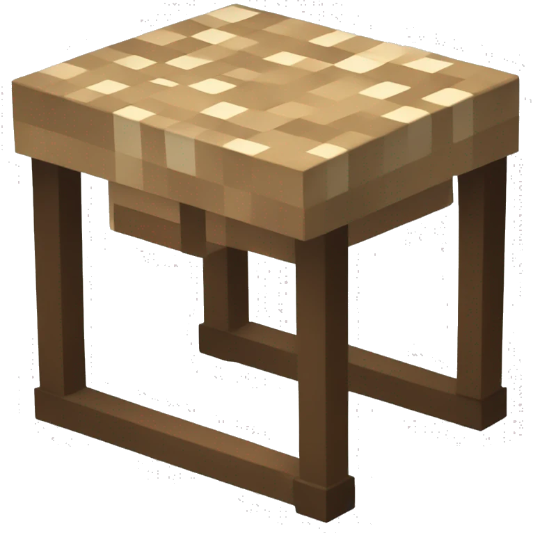 crafting table from minecraft emoji