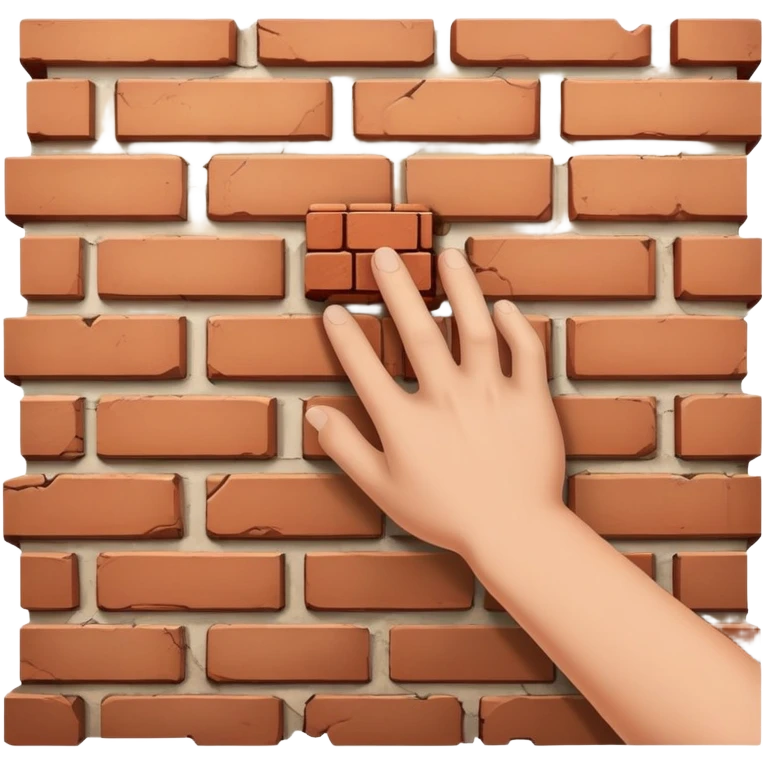 Push the wall emoji
