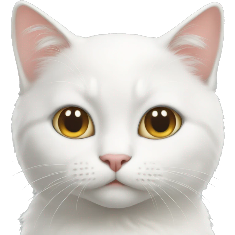 white cat emoji