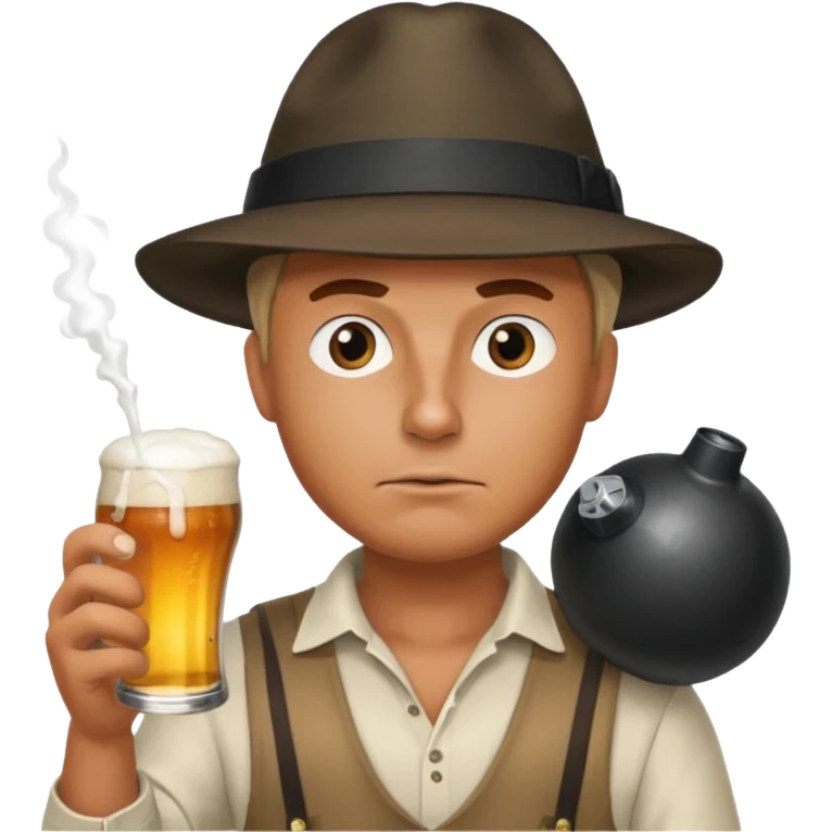 🗿🍻💣 emoji