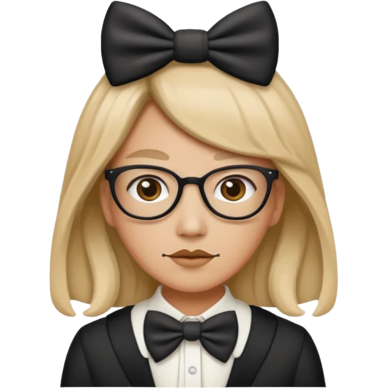 🥸+🎀 emoji