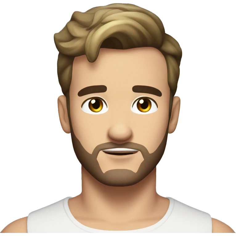 liam payne with a halo above his head emoji