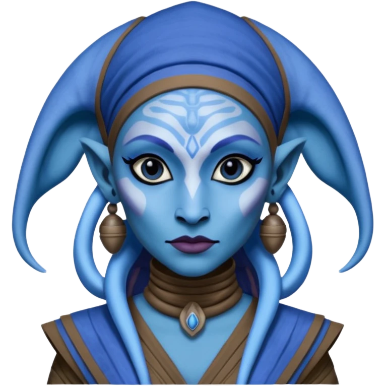 A female  twilek from star wars emoji