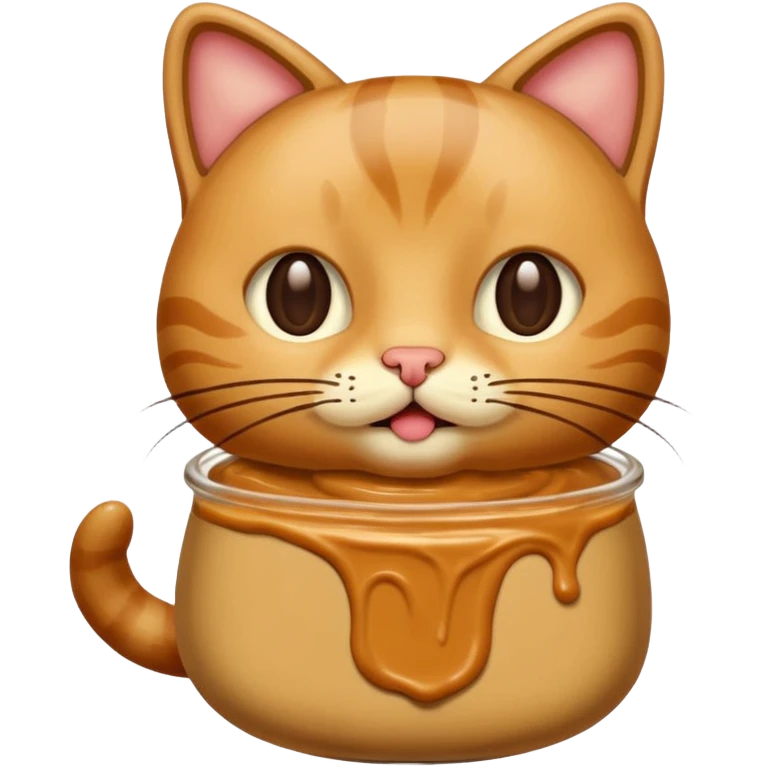 Peanut butter cat emoji
