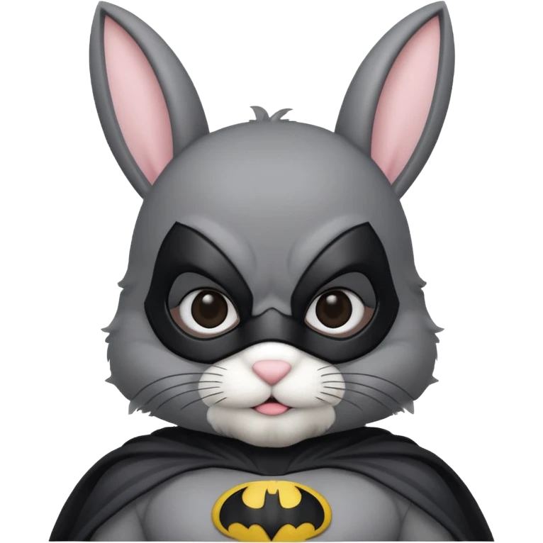 bunny as batman emoji