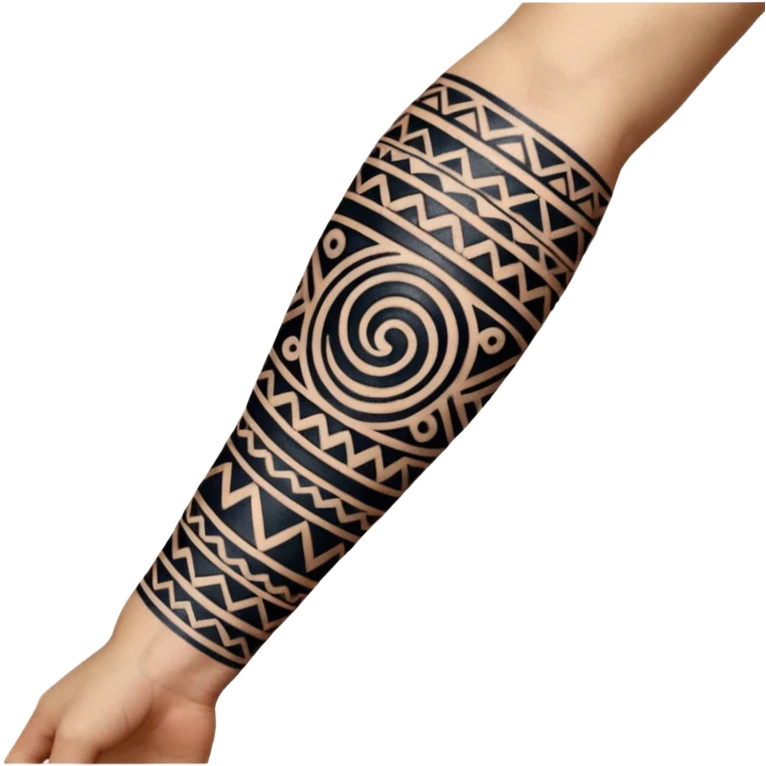 arm tatto emoji