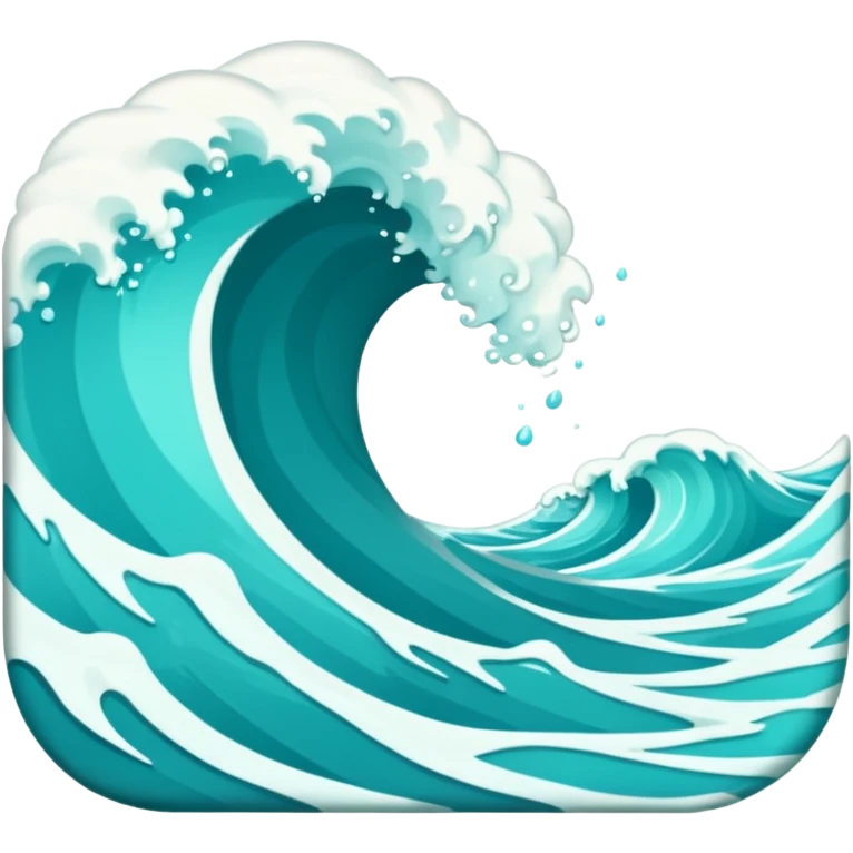 🌊✨ Endless waves, endless peace emoji