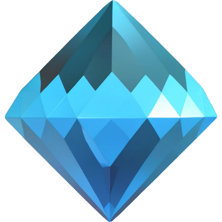 Minecraft diamond emoji