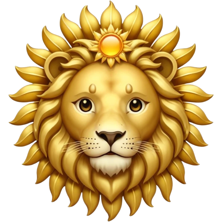 شیر خورشید emoji