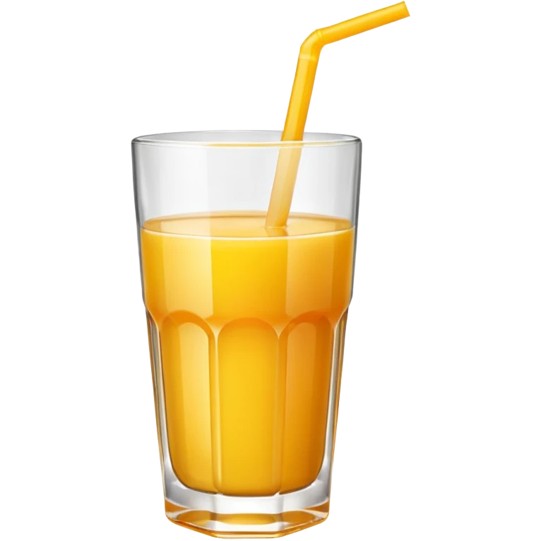 yellow juice in glass emoji