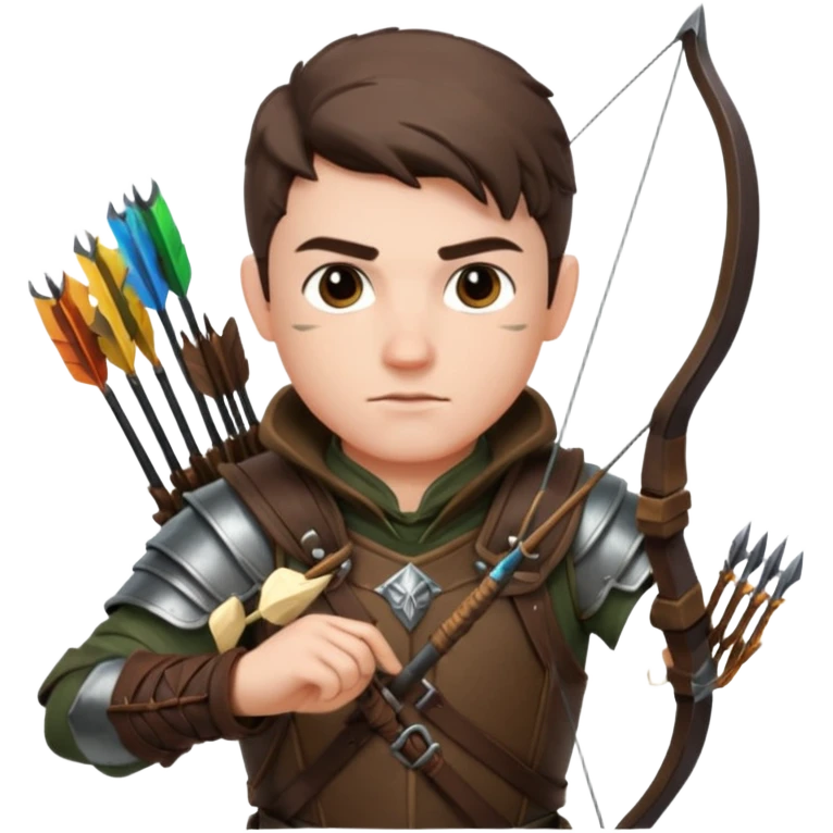 male dnd ranger emoji