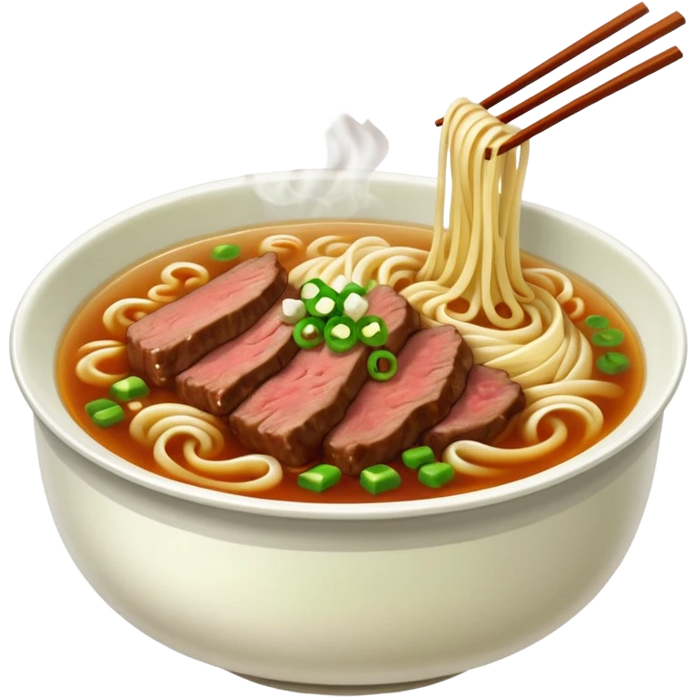 beef noodles emoji