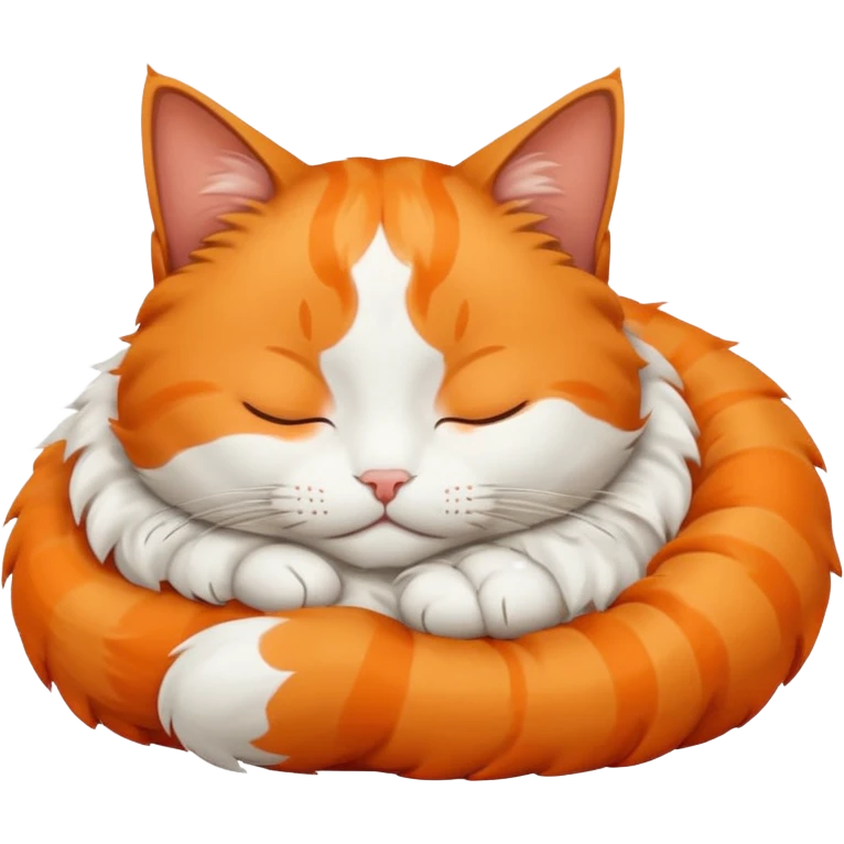 sleeping cat emoji