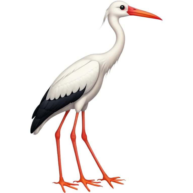 Stork emoji