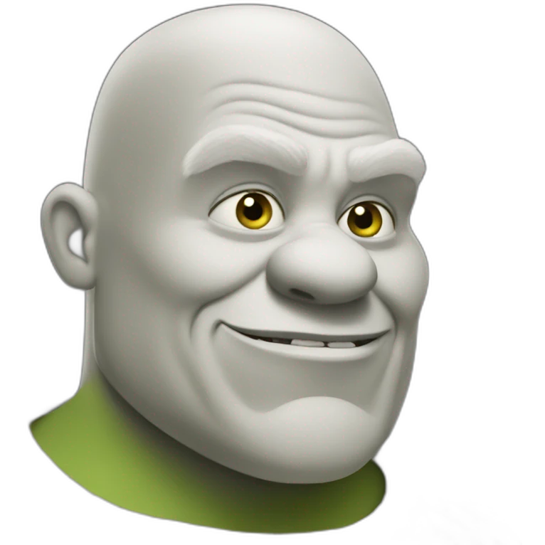 white-shrek emoji