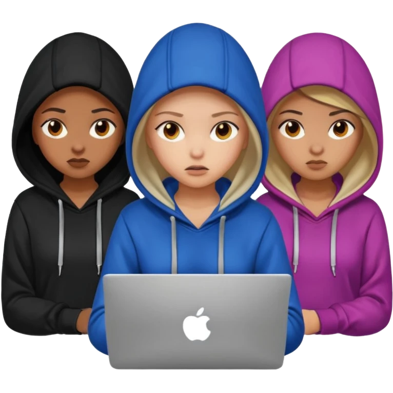 hacker girls emoji