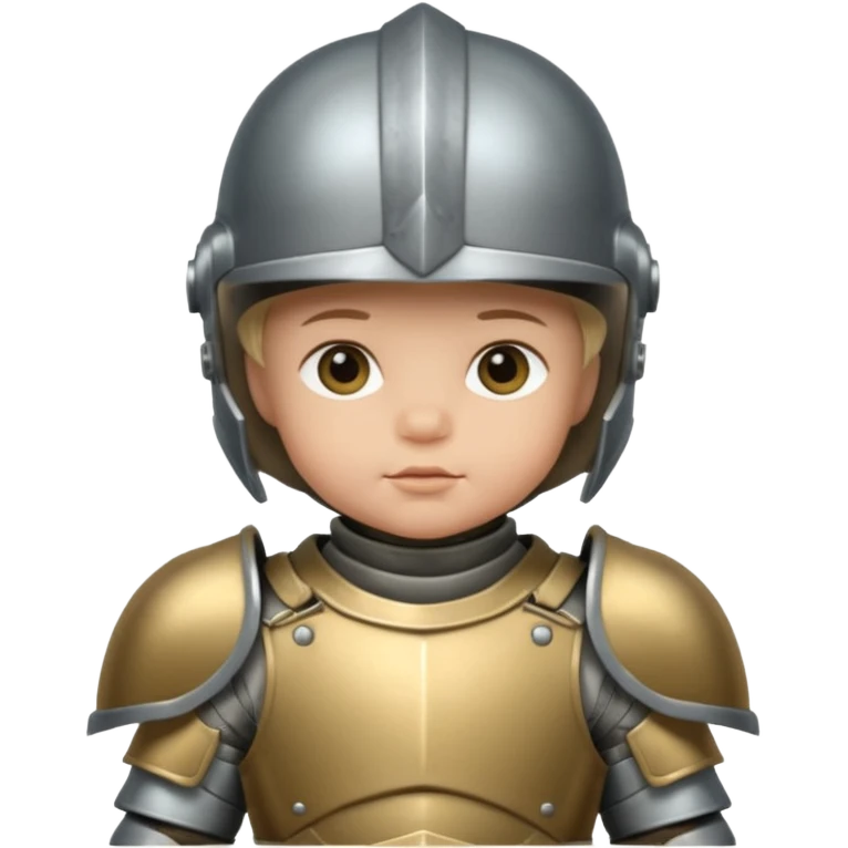 Armored baby emoji