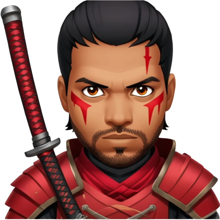 Battle-Ready Samurai emoji