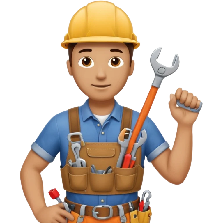 a handyman emoji