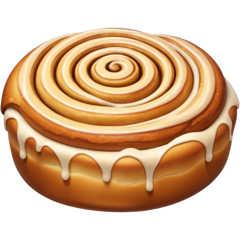 a cinnamon roll  emoji