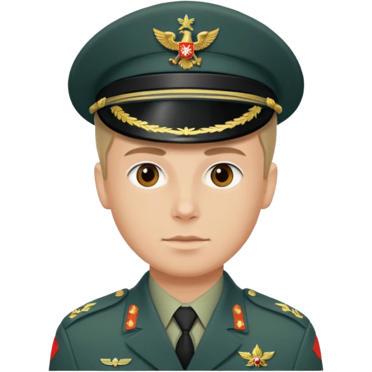 солдат в военной форме русский emoji