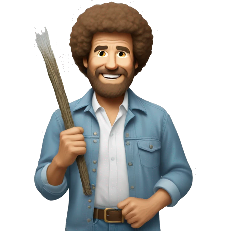 Bob Ross emoji
