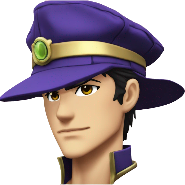 Jotaro from jojo bizzare adventure emoji