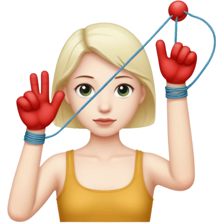 string arm  emoji