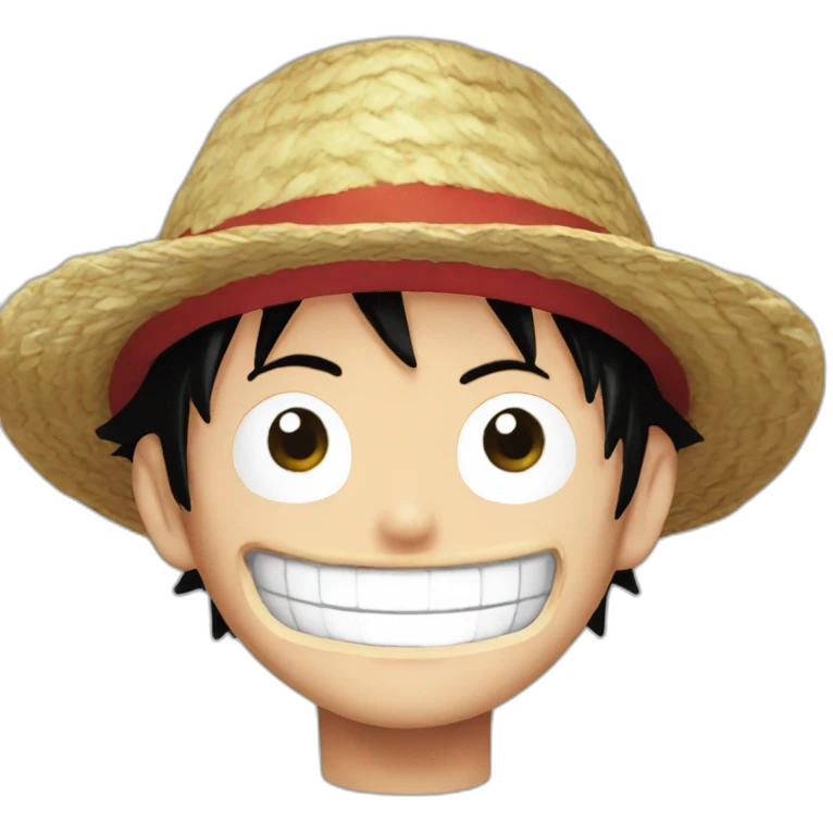 Luffy one piece emoji