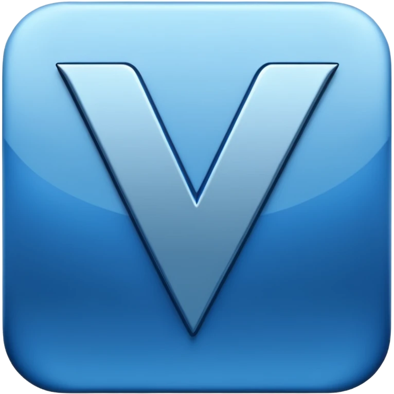 letter v emoji