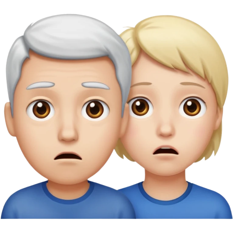 😳+🙁=? emoji