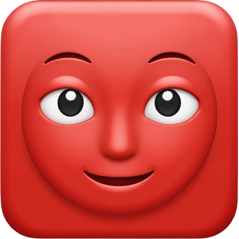 rojo emoji