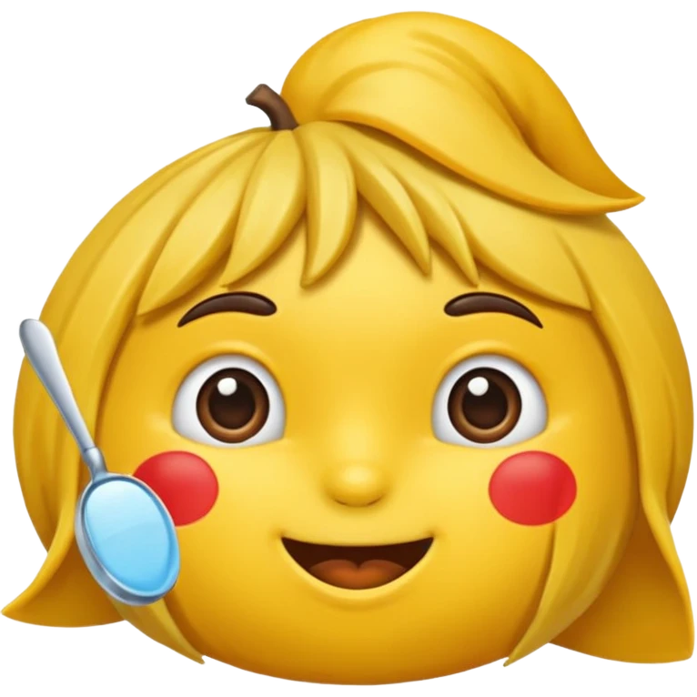 Голубой бант emoji