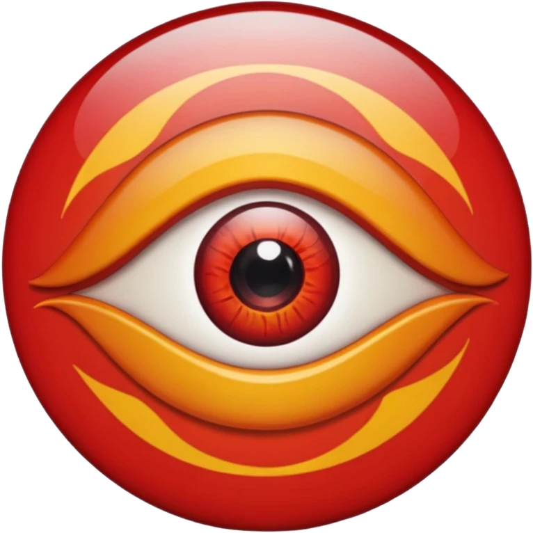 Red nazar emoji