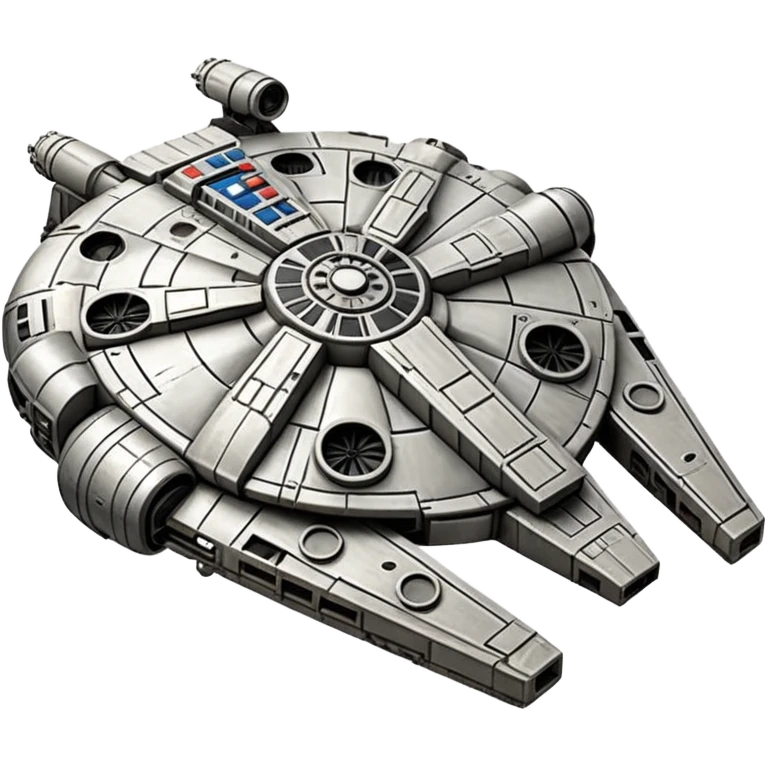 Star Wars millennium falcon emoji
