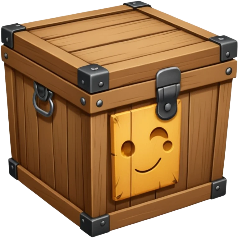 Box without face emoji
