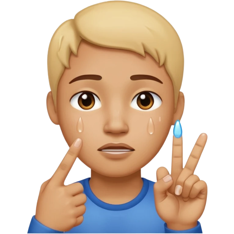 🥲 and 🖕🏼 emoji