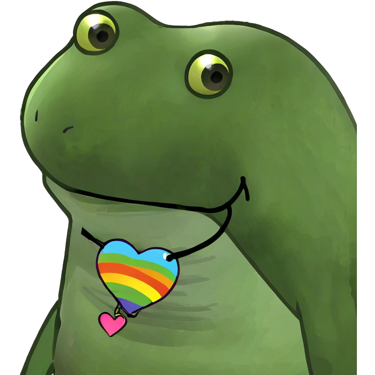 Rainbow heart emoji