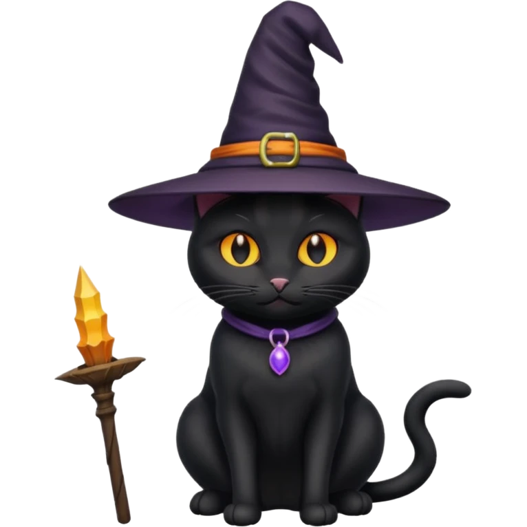 Witch Cat emoji