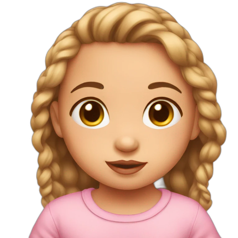 baby girl emoji