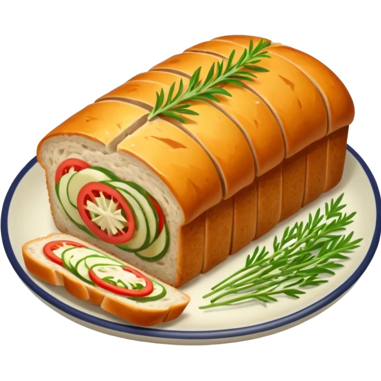 poultry loaf emoji