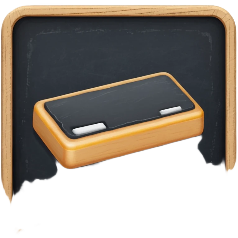 Chalkboard eraser emoji