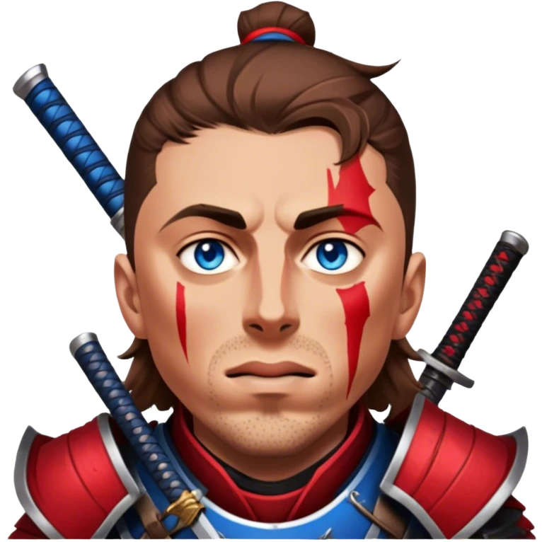 Battle-Ready Samurai emoji