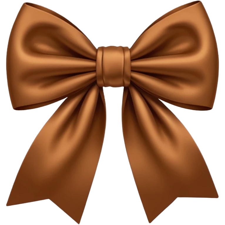 laço marrom emoji
