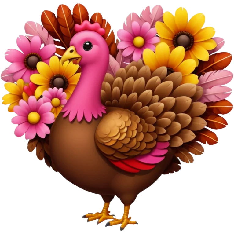 Flower heart Turkey emoji