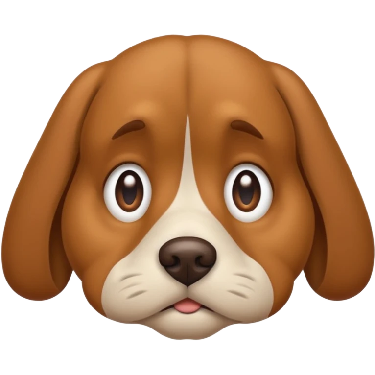 sad doggy emoji